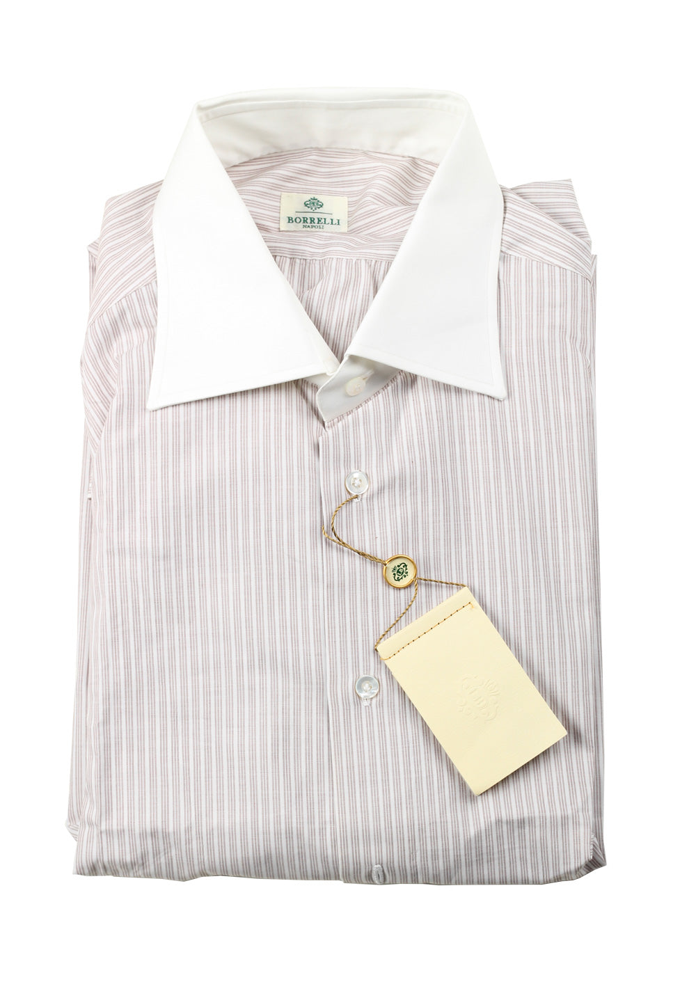Borrelli Shirt Size 44 / 17,5 U.S.