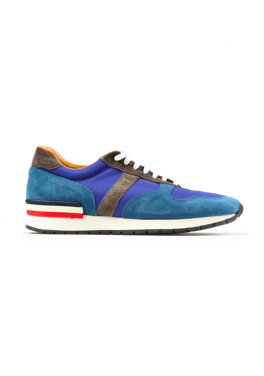 Moncler Suede Sneakers Shoes Size 44 Eur / 11 U.S. / 10 U.K.
