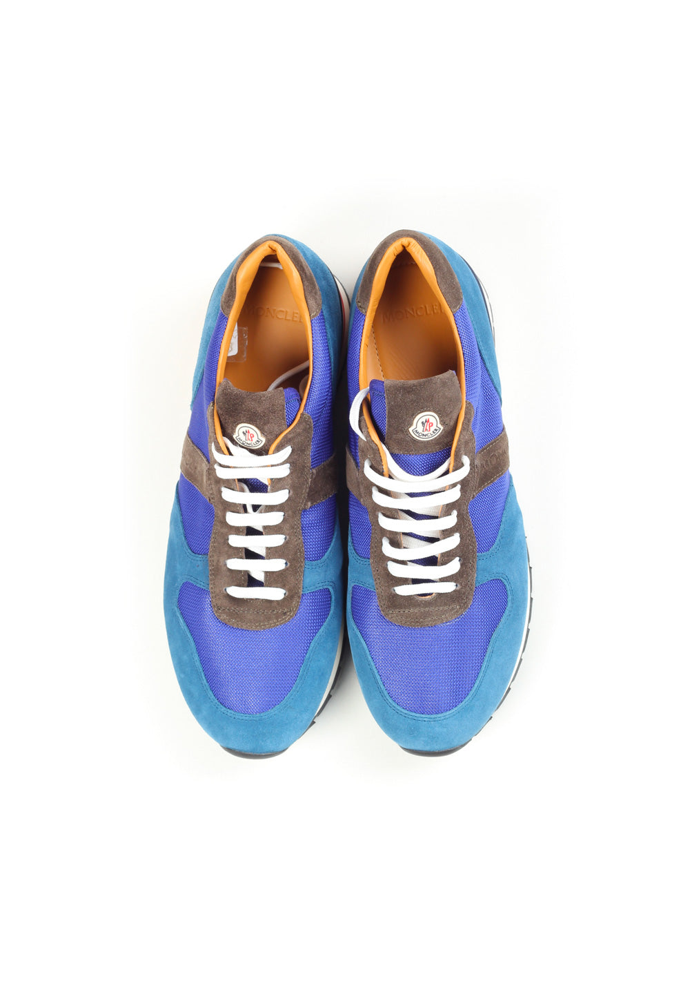 Moncler Suede Sneakers Shoes Size 44 Eur / 11 U.S. / 10 U.K.
