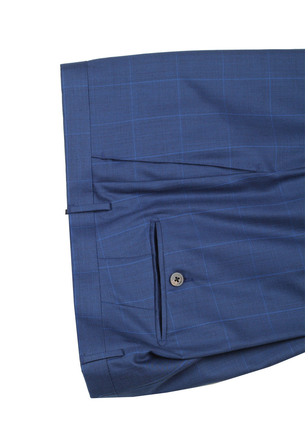 Boglioli Forza 52 Blue Checked Suit