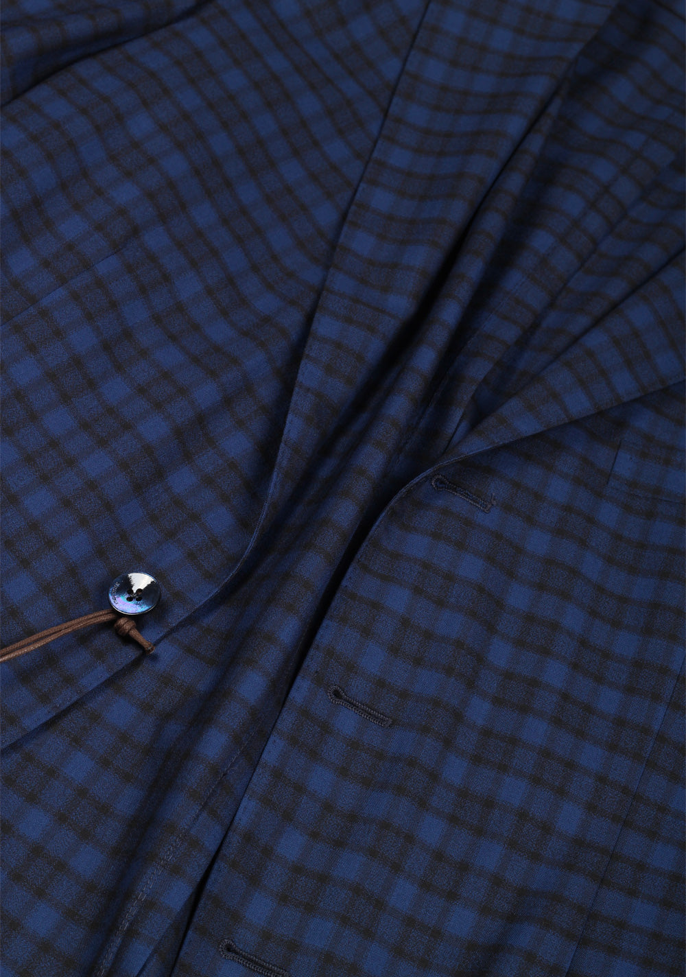 Boglioli K Jacket Blue Checked Suit