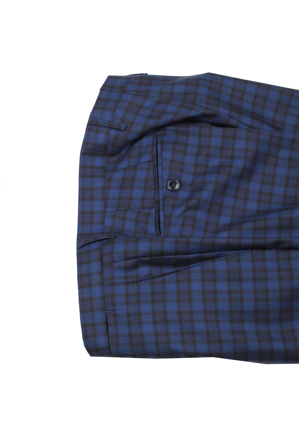 Boglioli K Jacket Blue Checked Suit