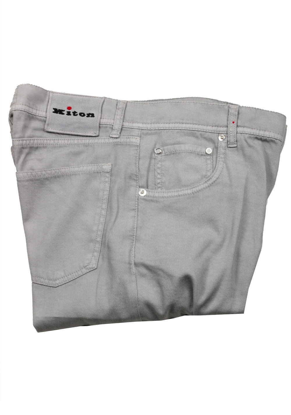 Kiton Gray Jeans Size 50 / 34 U.S.