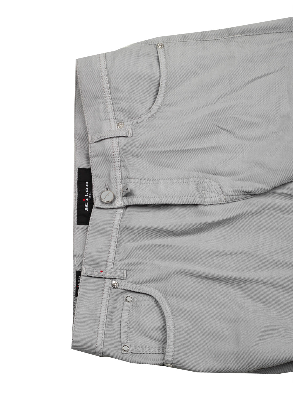 Kiton Gray Jeans Size 50 / 34 U.S.