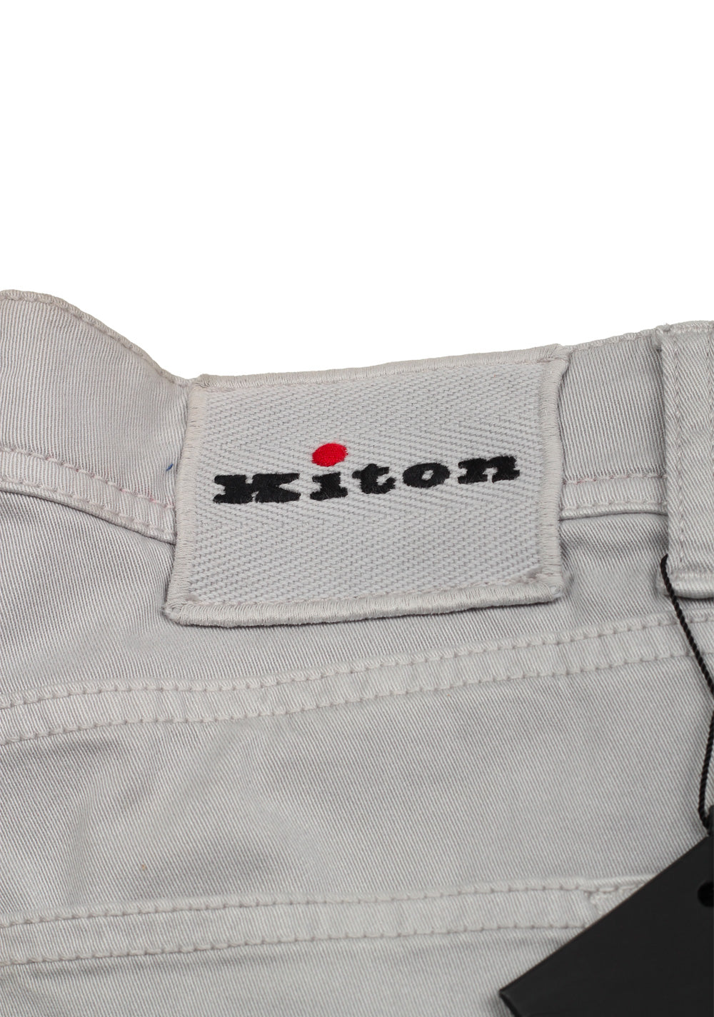 Kiton Gray Slim Jeans Size 50 / 34 U.S.