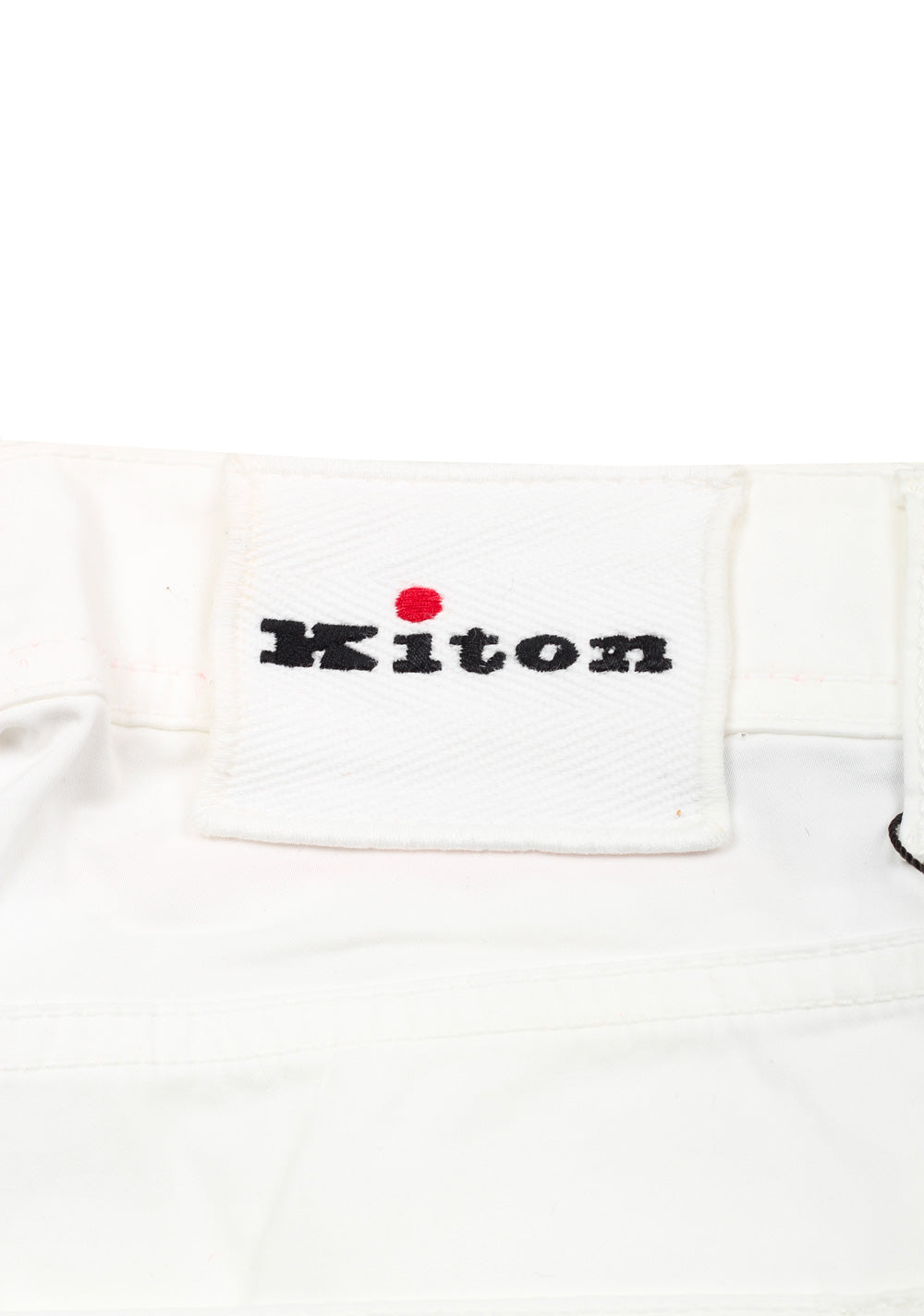 Kiton White Jeans Size 58 / 42 U.S.