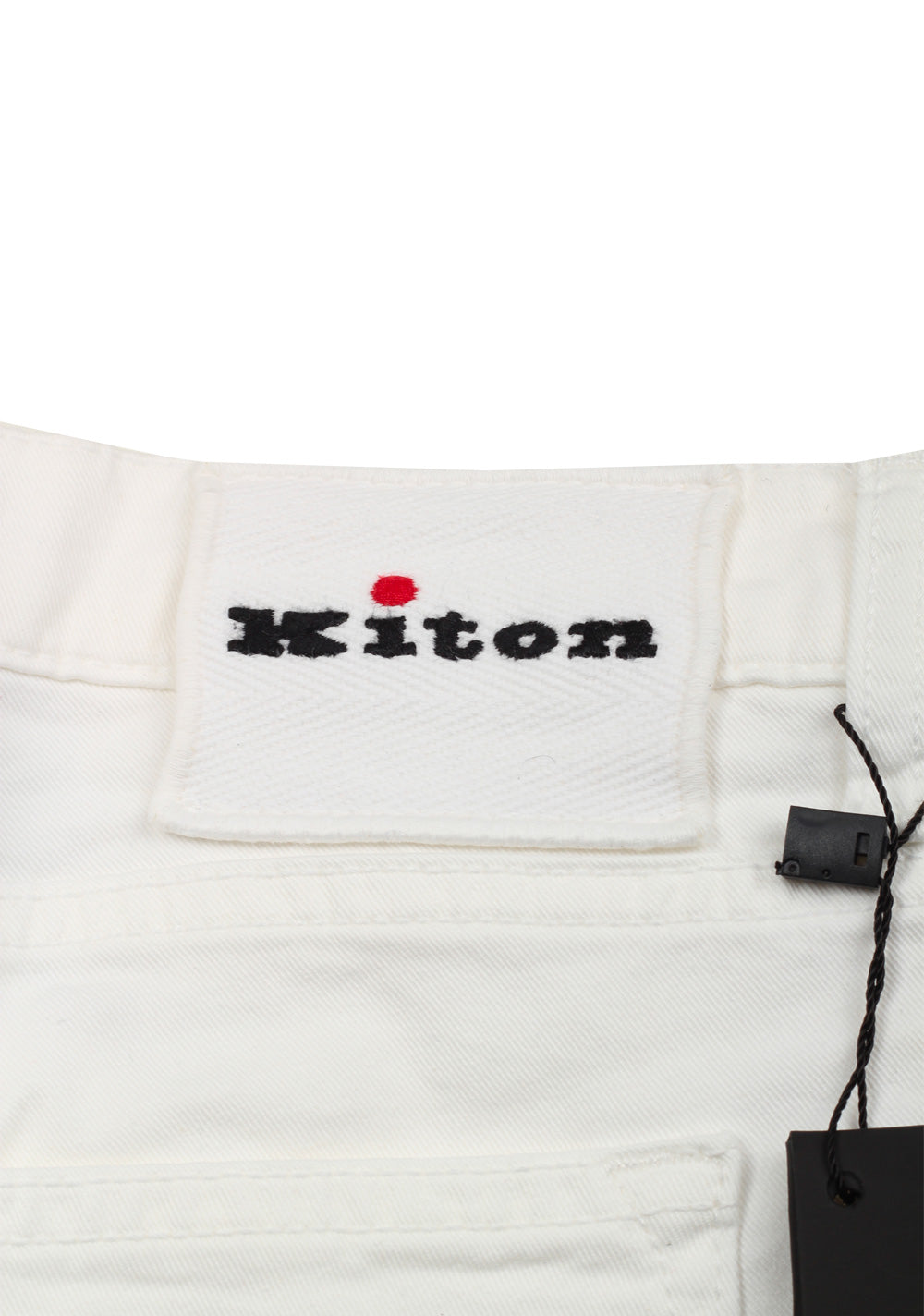 Kiton White Jeans Size 52 / 36 U.S.