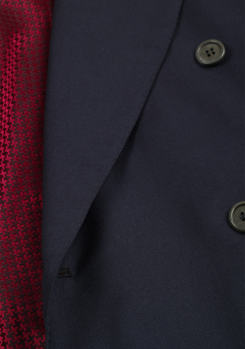 Kiton Blue Double Breasted Sport Coat Size 56 / 46R U.S.