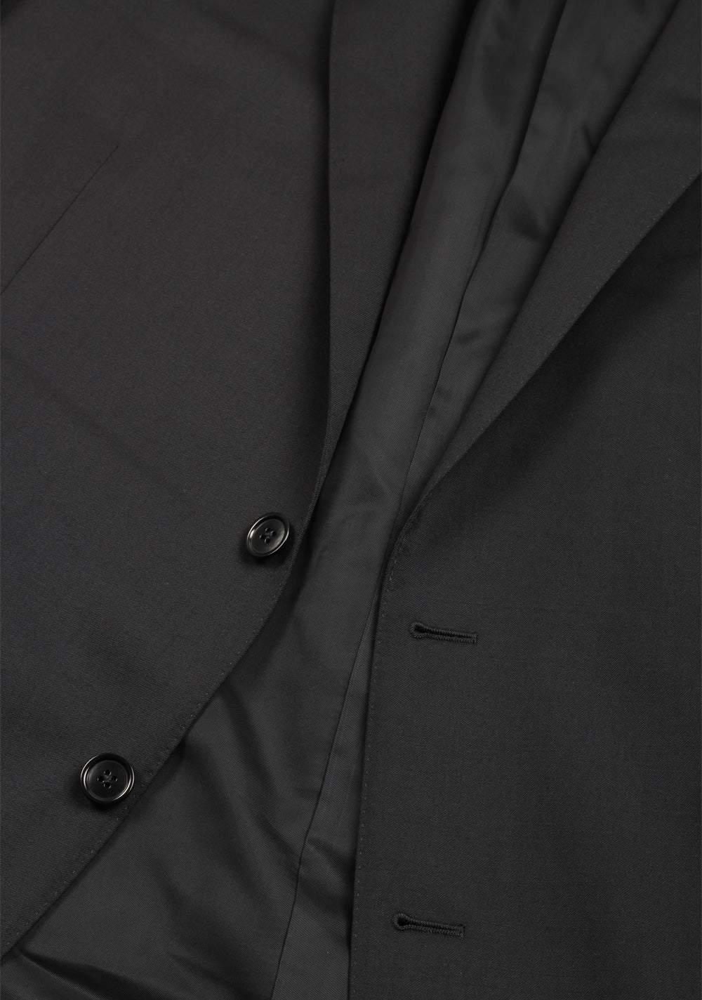 ZEGNA Milano Solid Black Multiseason Suit
