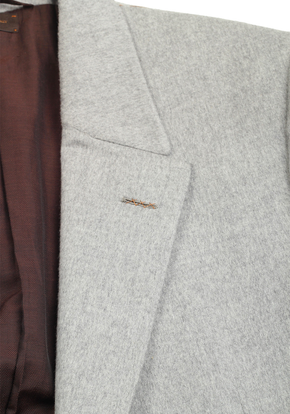 ZEGNA Couture Cashmere Gray Sport Coat Size 48 / 38R U.S.