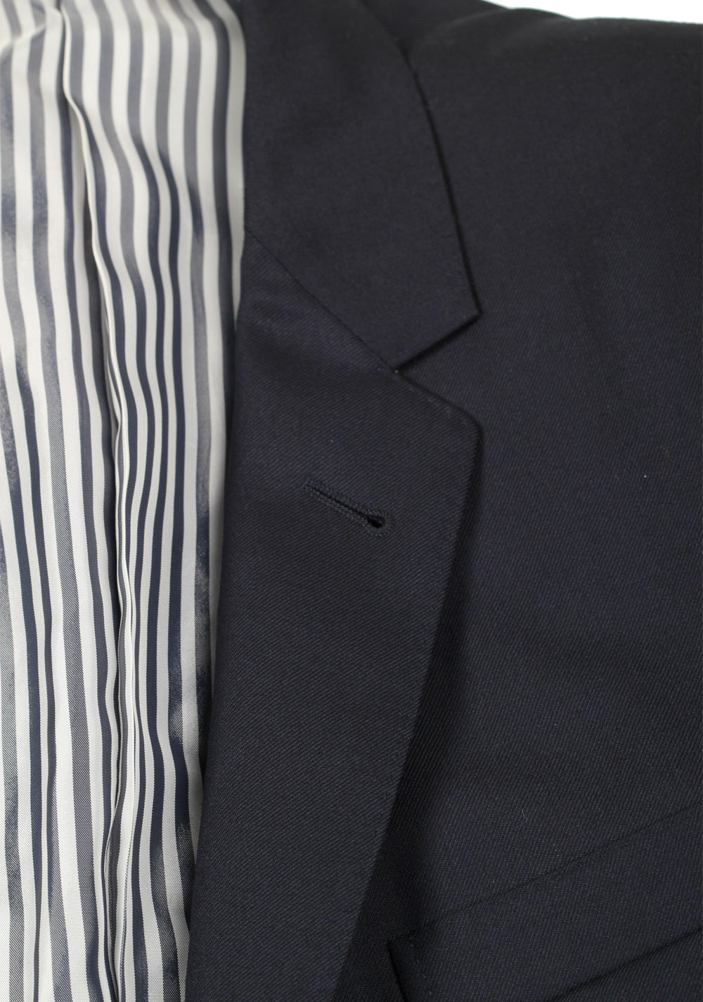Thom Browne NEW YORK Twill High Armhole Blue Blazer Sport Coat Size 54 / 44 U.S.
