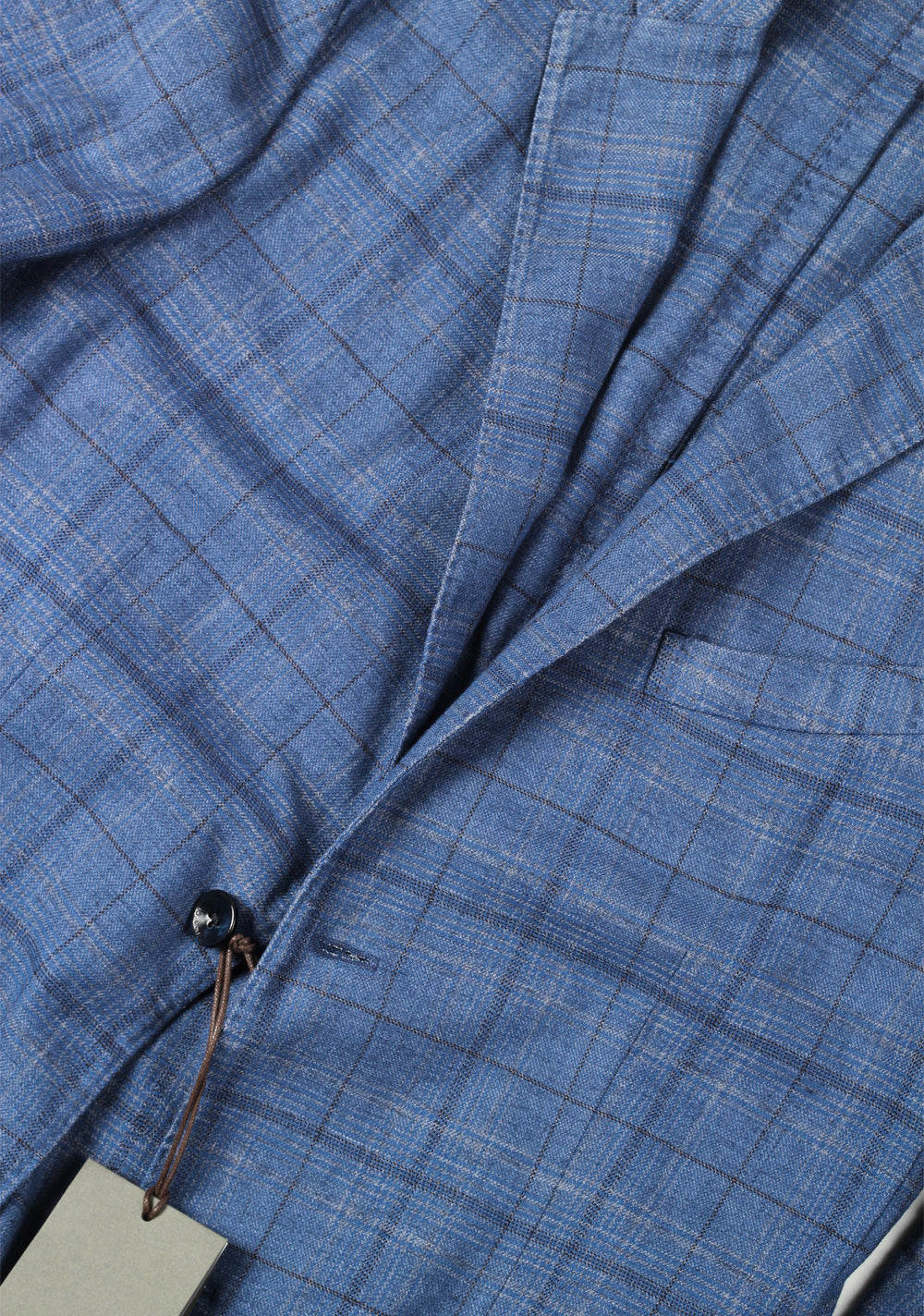 Boglioli K Jacket Checked Blue Sport Coat
