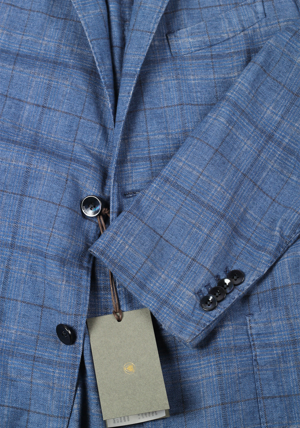 Boglioli K Jacket Checked Blue Sport Coat