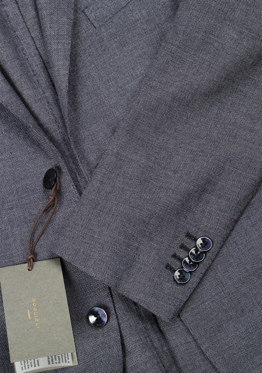 Boglioli K Jacket Blueish Gray Sport Coat