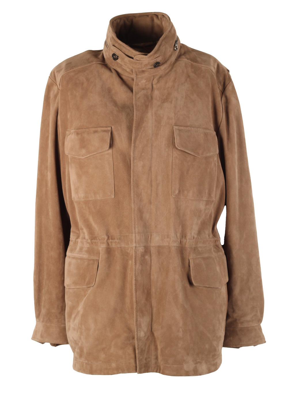 Loro Piana Brown Suede Traveller Jacket Coat