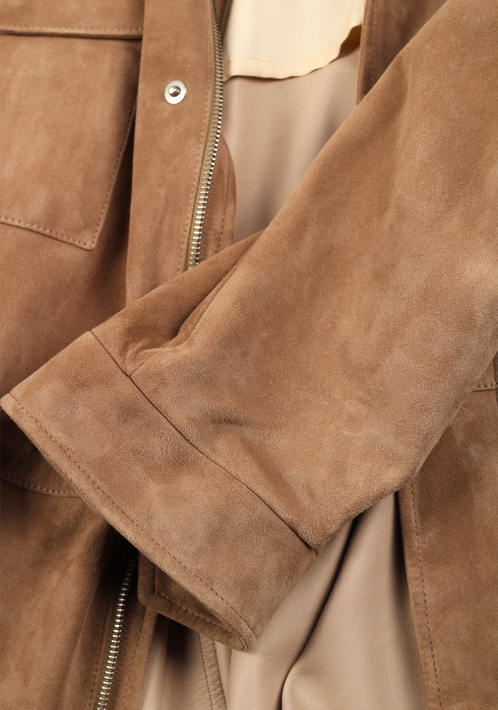Loro Piana Brown Suede Traveller Jacket Coat