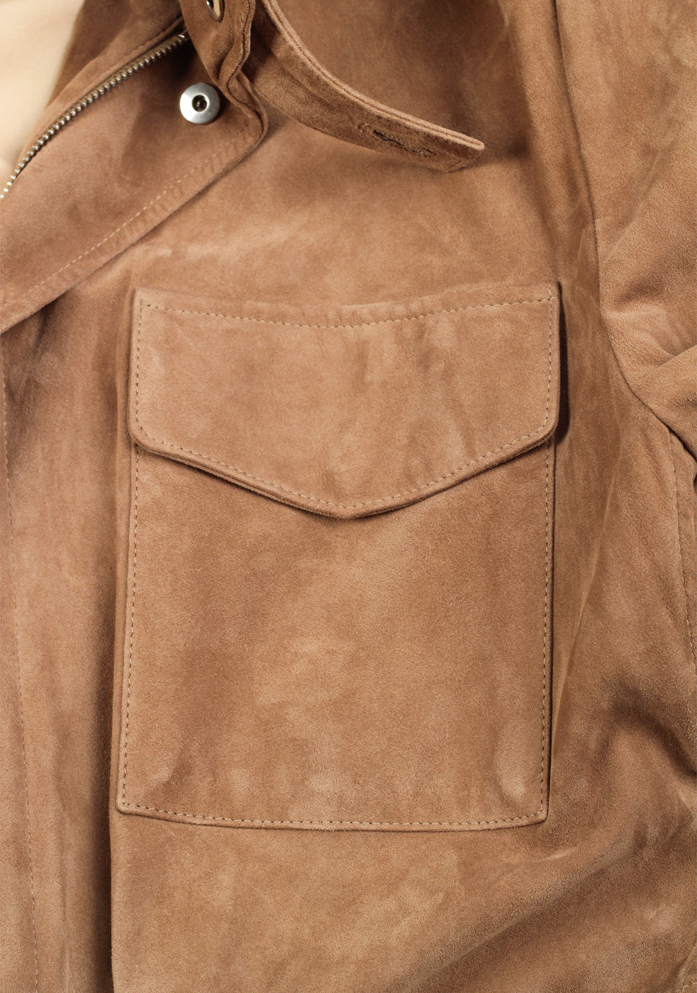 Loro Piana Brown Suede Traveller Jacket Coat