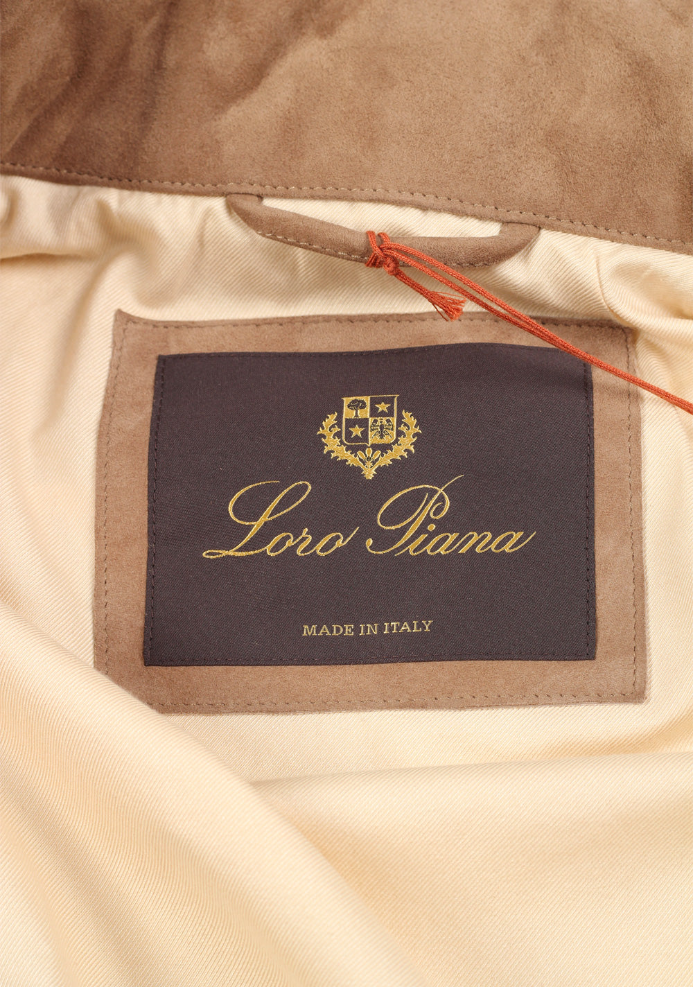Loro Piana Brown Suede Traveller Jacket Coat