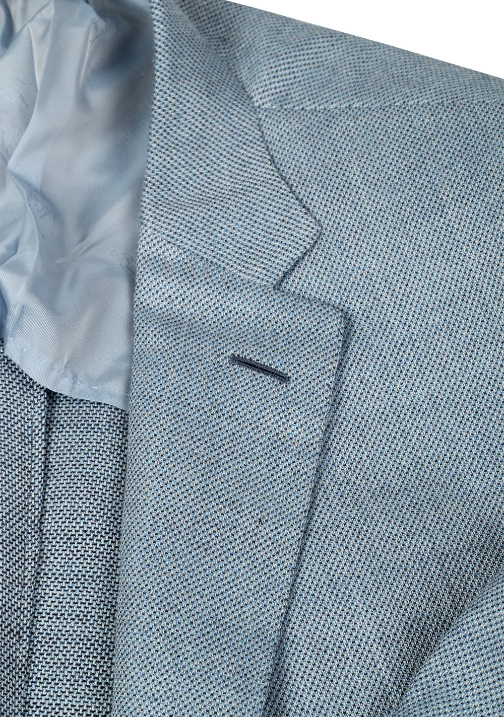 Brioni Blue Ravello Sport Coat Size 52 / 42R U.S. In Silk Blend