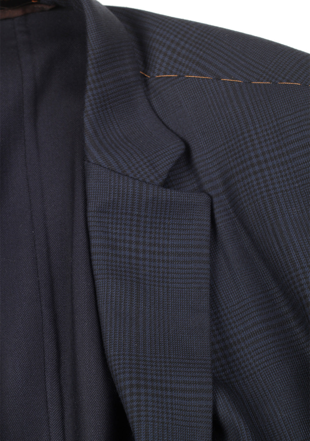 Ermenegildo Zegna Checked Couture Blue Sport Coat