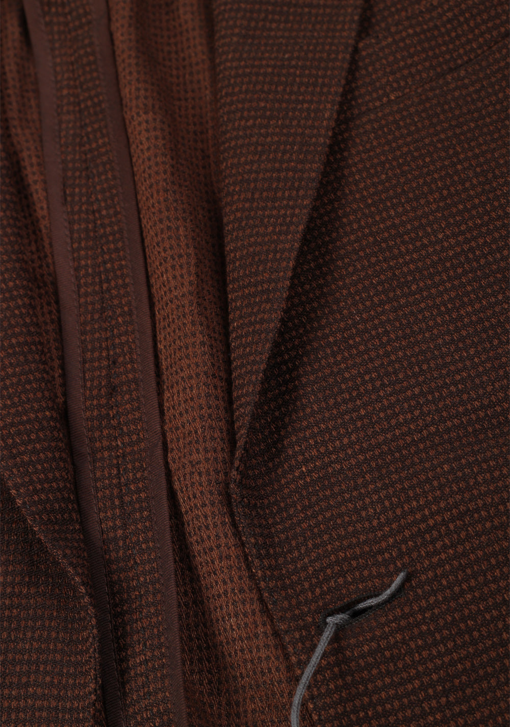 ZEGNA Silk Checked Brown Sport Coat Size 48 / 38R U.S.