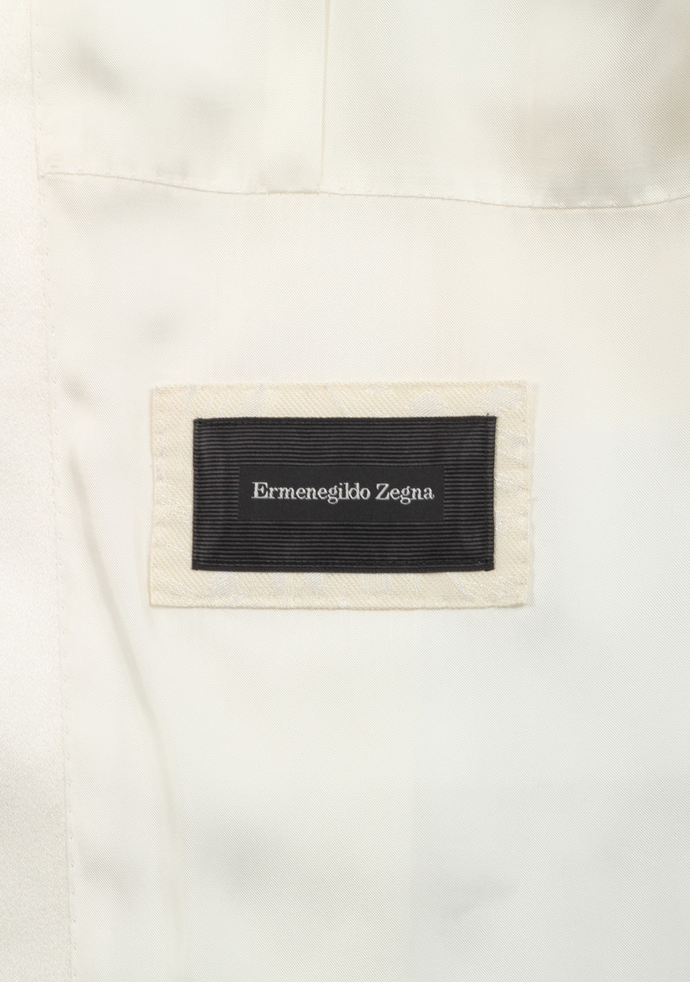 ZEGNA City Off White Tuxedo Dinner Jacket Size 54 / 44R U.S.