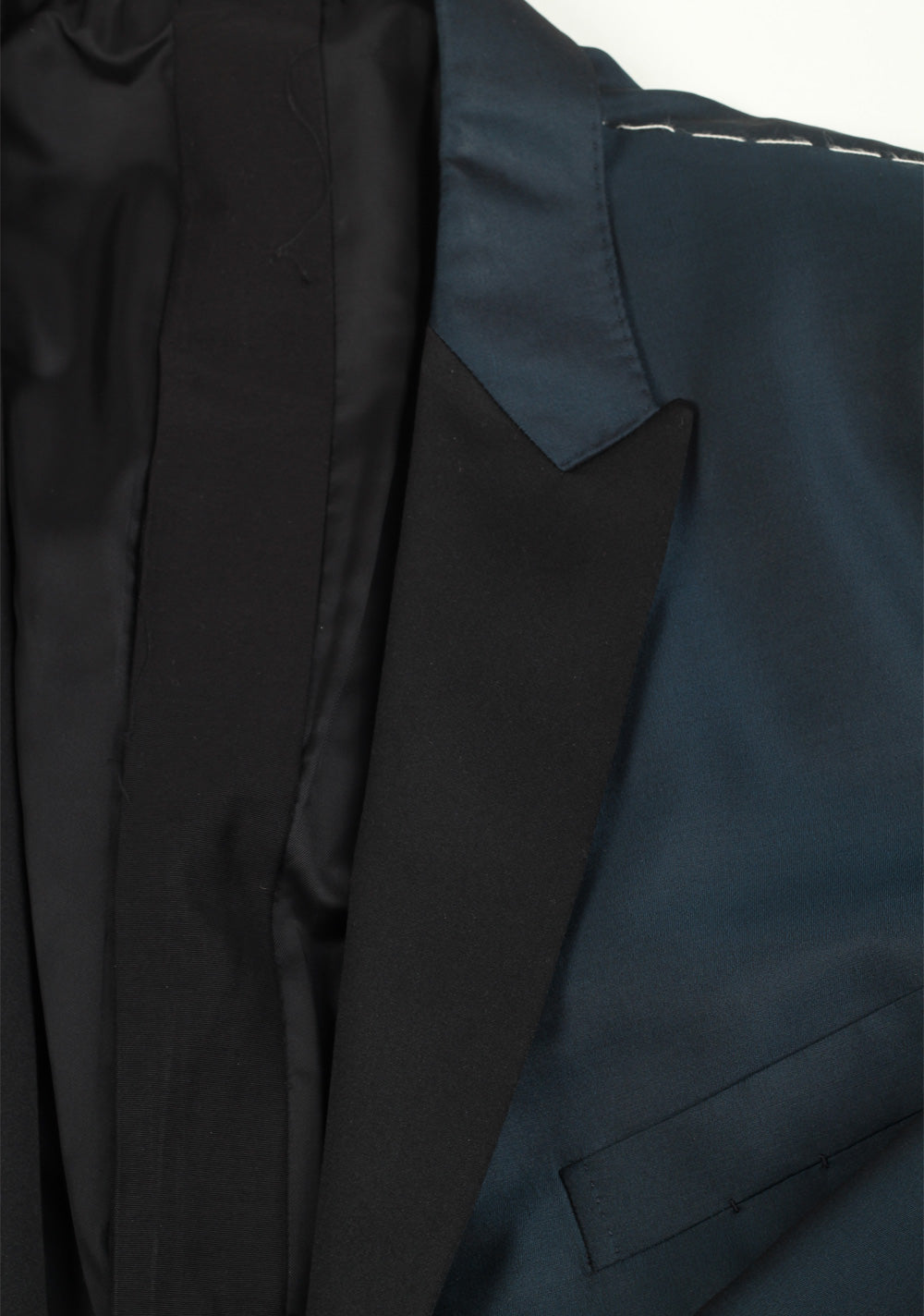 ZEGNA City Blue Tuxedo Dinner Jacket Size 58 / 48R U.S.