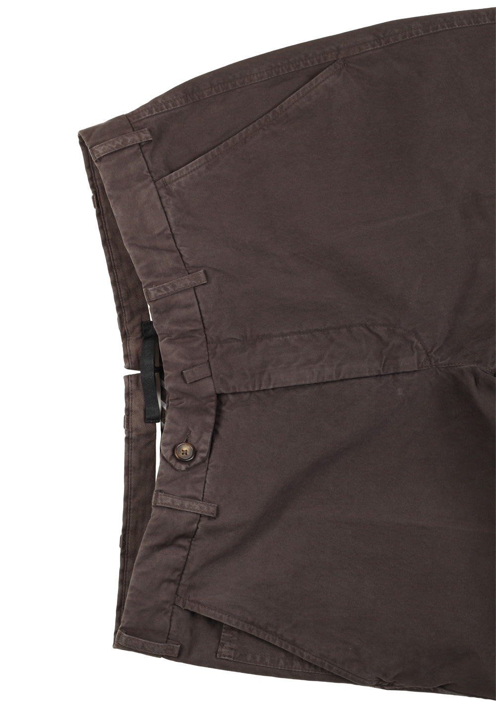 ZEGNA Brown Cotton Trousers Size 50 / 34 U.S.