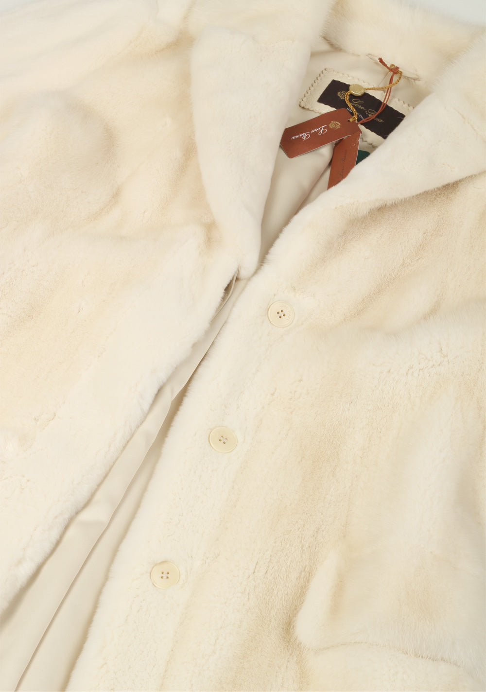Loro Piana Mink Coat Size 42 IT / 10 UK / 6 US / 38 FR
