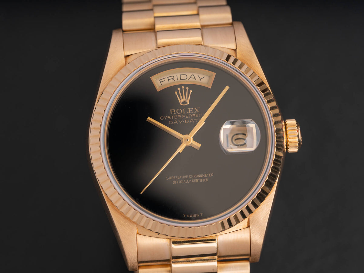 Rolex 18038 ‘Onyx’ Day-Date