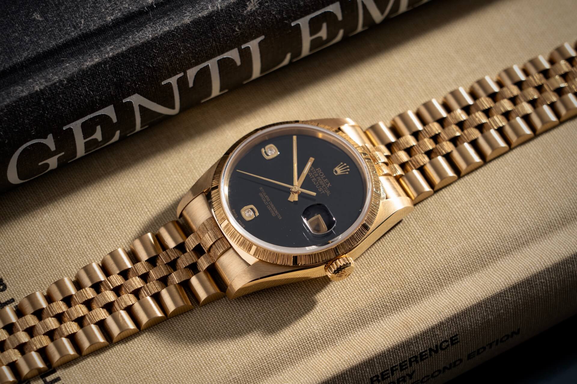 Rolex 16248 “Bark” Onyx Datejust