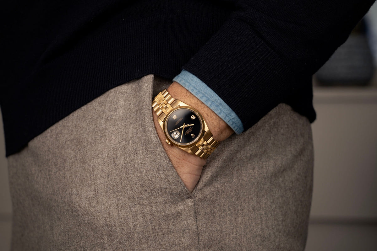 Rolex 16248 “Bark” Onyx Datejust