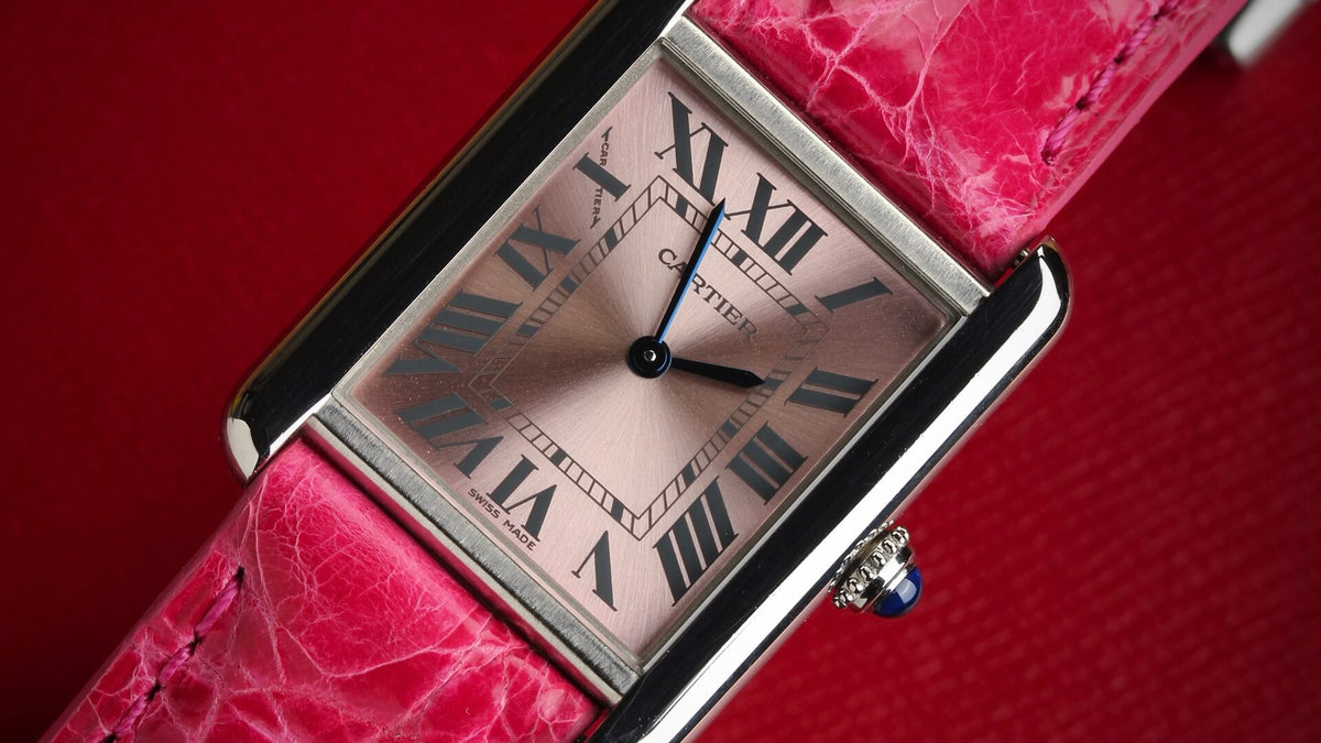 Cartier Tank Solo "Lady Pink"