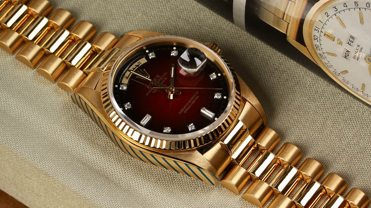 Rolex 18038 Arabic Vignette B&P