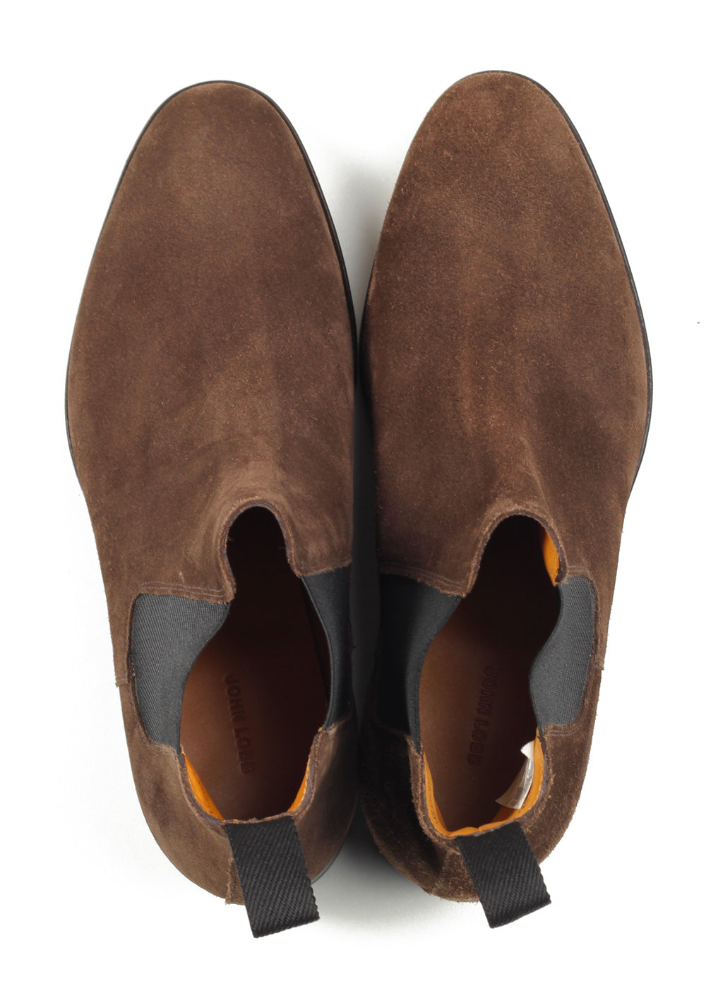 John Lobb Lawry Brown Chelsea Boot Shoes Size 7,5 UK / 8,5 U.S. On 8695 Last