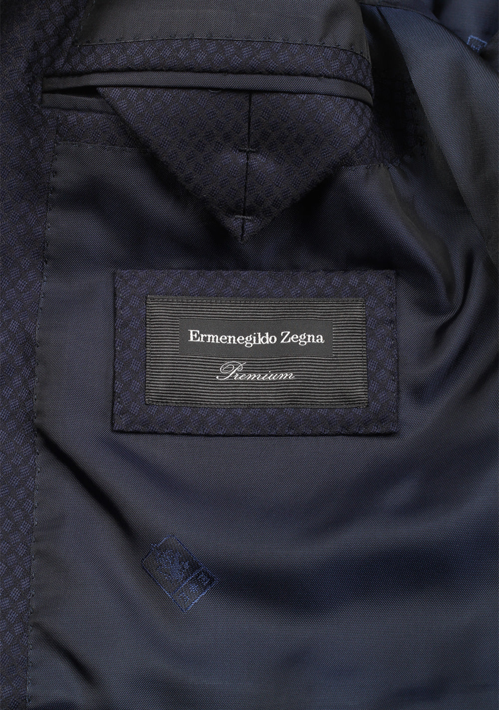 Ermenegildo Zegna Premium Couture Blue Sport Coat