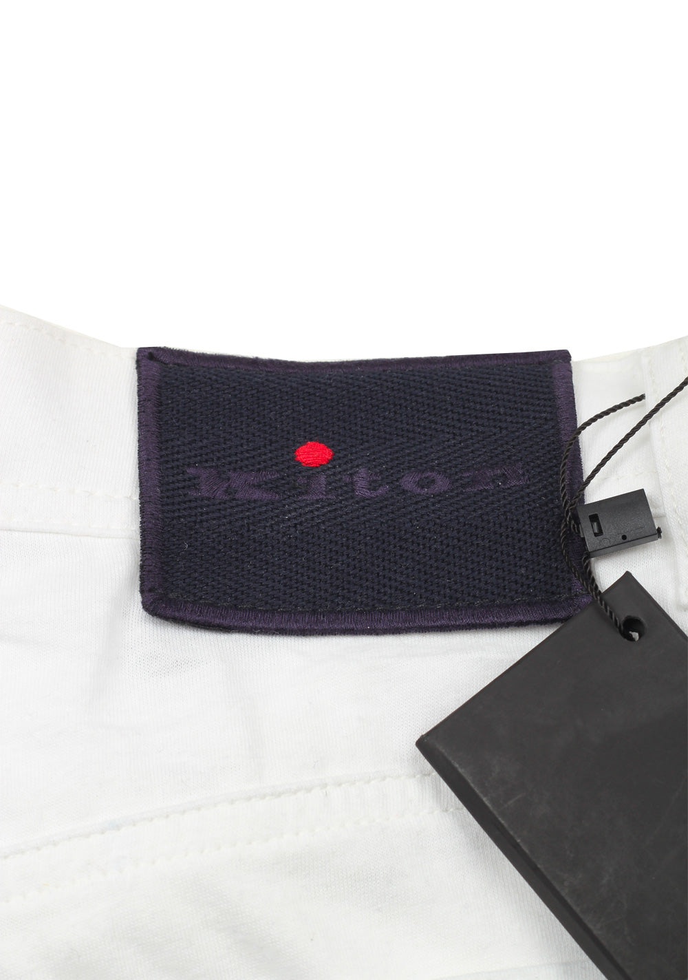 Kiton White Slim Jeans Size