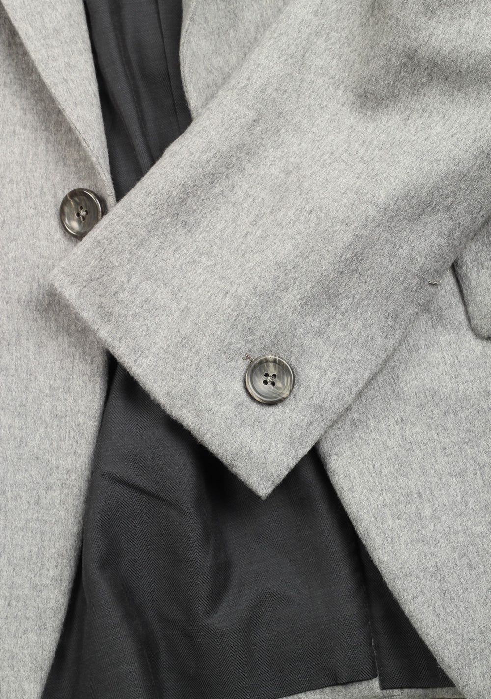 ZEGNA Couture Cashmere Gray Sport Coat Size 48 / 38R U.S.