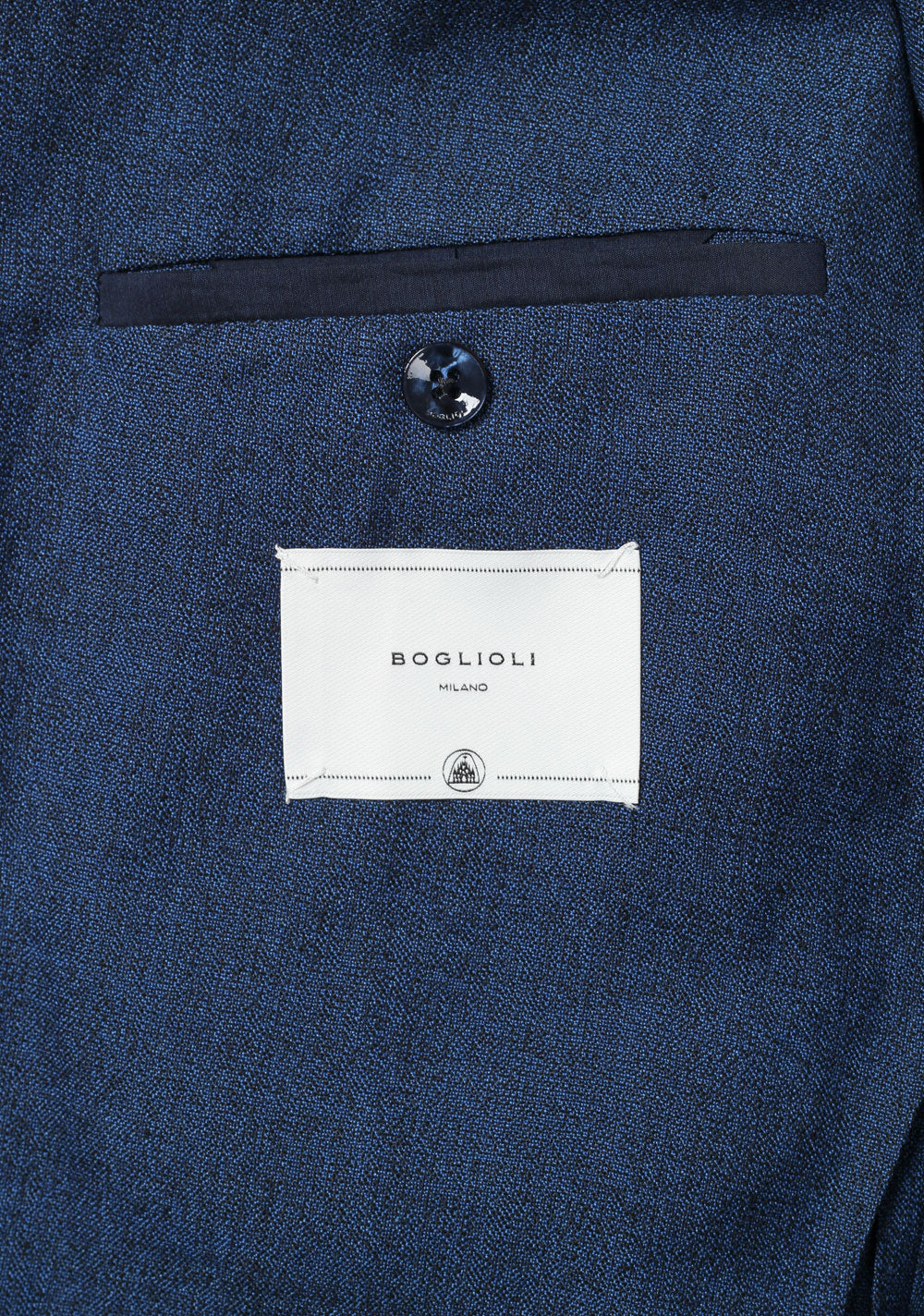Boglioli K Jacket Blue Sport Coat Size 48 / 38R U.S.
