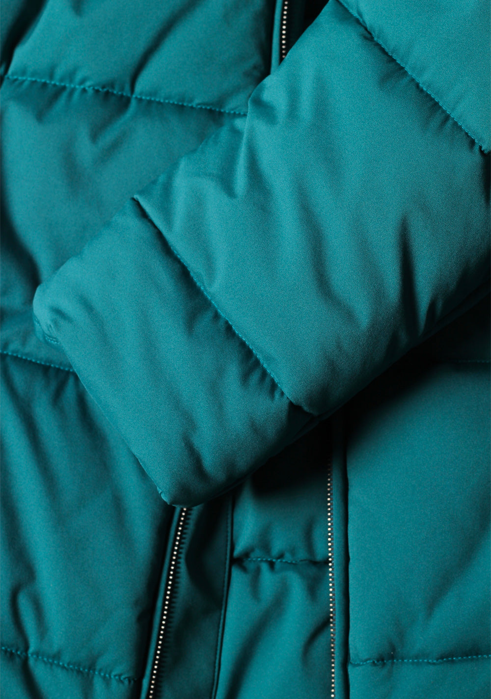 Loro Piana Teal Padded Jacket Coat