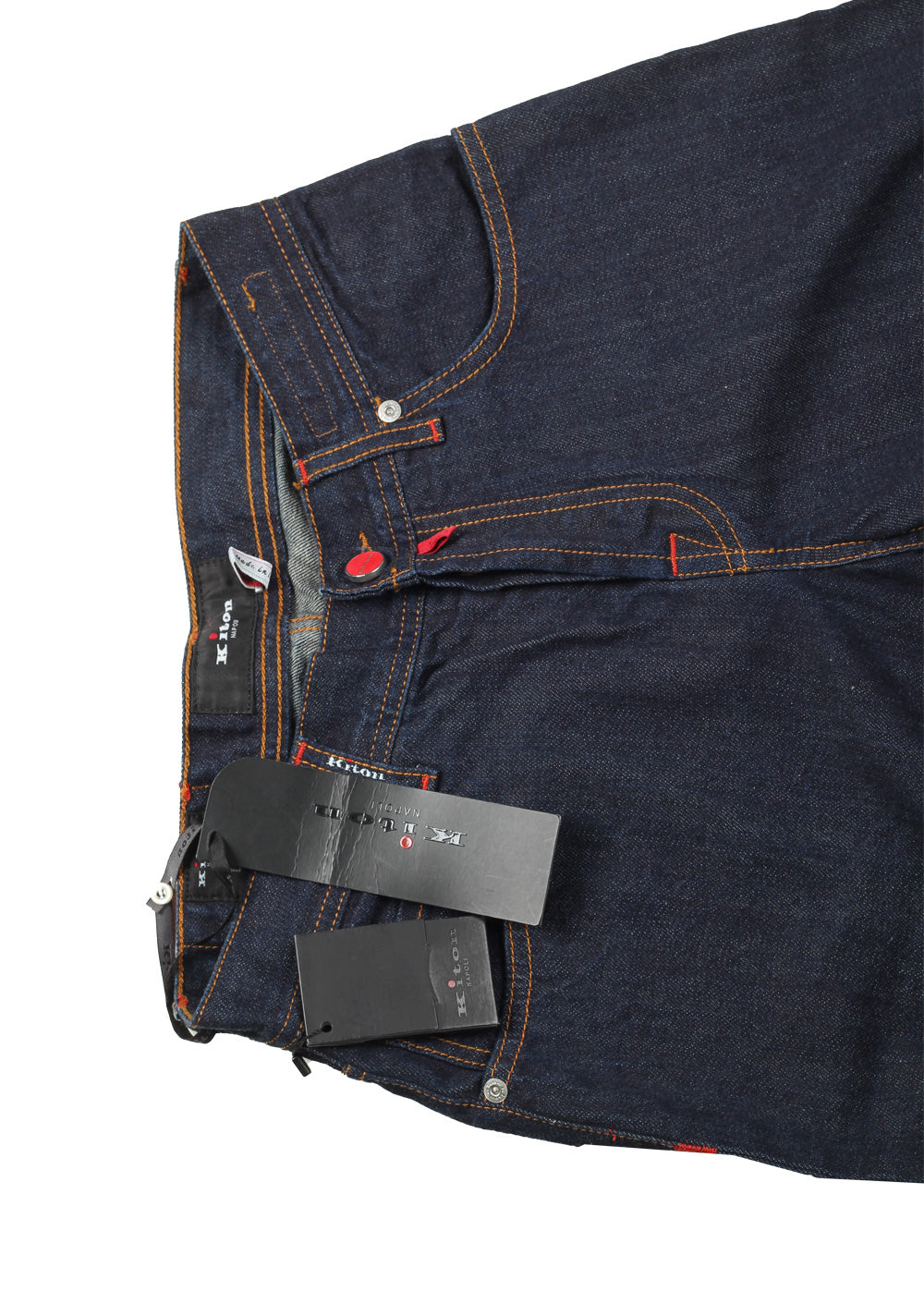 Kiton Blue 5 Pocket Jeans