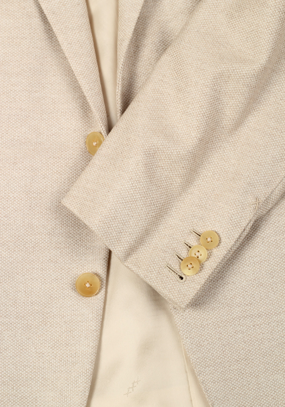Ermenegildo Zegna Couture Beige Cashmere Sport Coat Size 50 / 40R U.S.