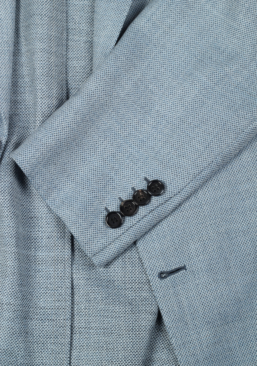 Brioni Blue Ravello Sport Coat Size 52 / 42R U.S. In Silk Blend