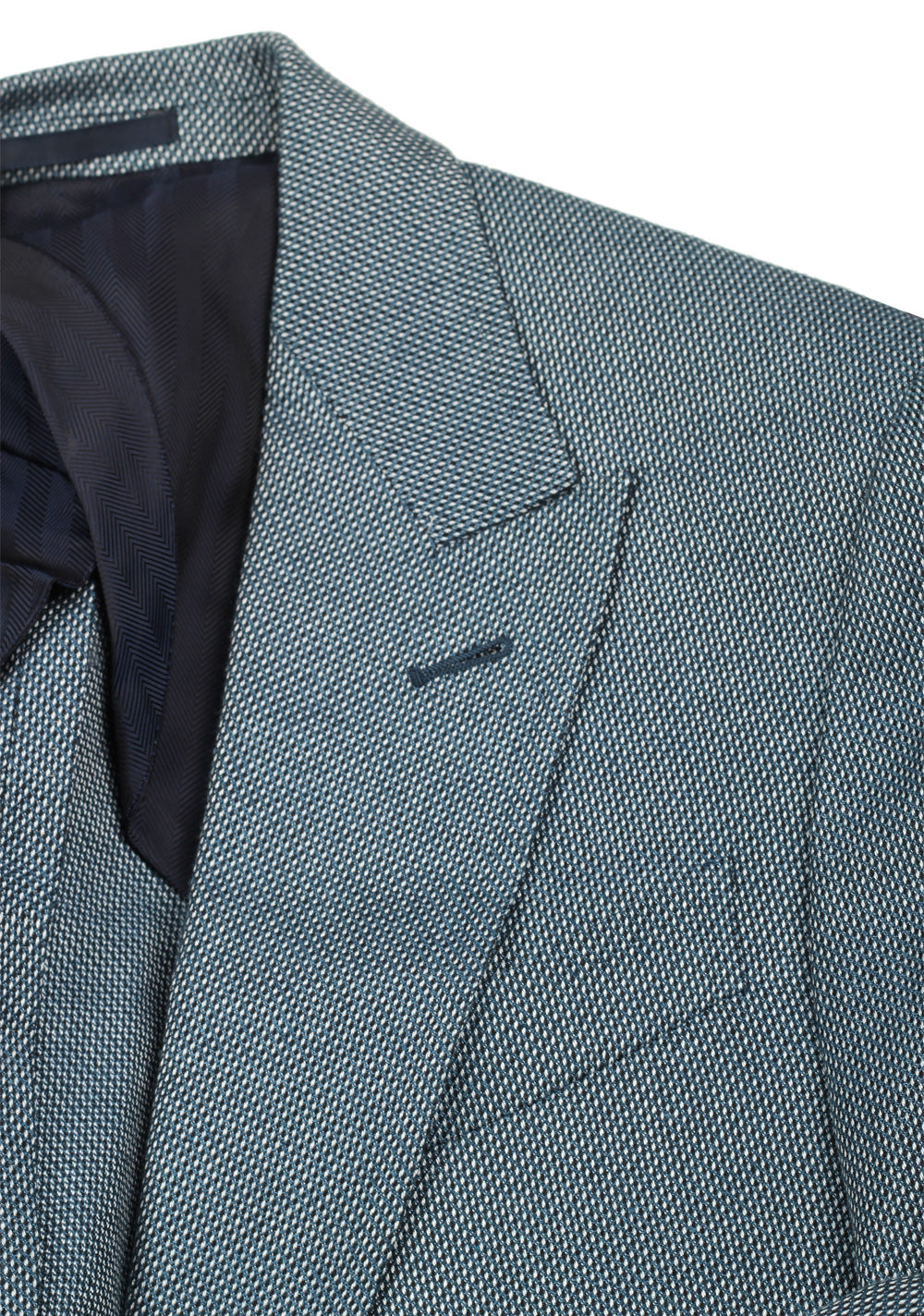 ZEGNA Manhattan Blue Sport Coat Size 48 / 38R U.S. In Cashmere Blend