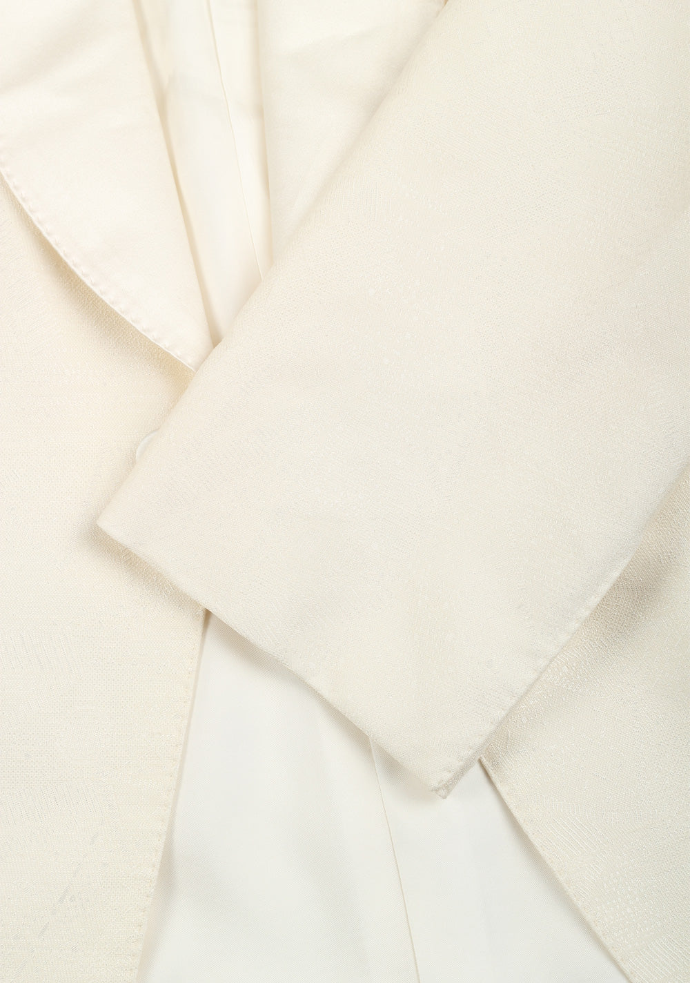 ZEGNA Sartorial Off White Tuxedo Dinner Jacket Size 54 / 44R U.S.