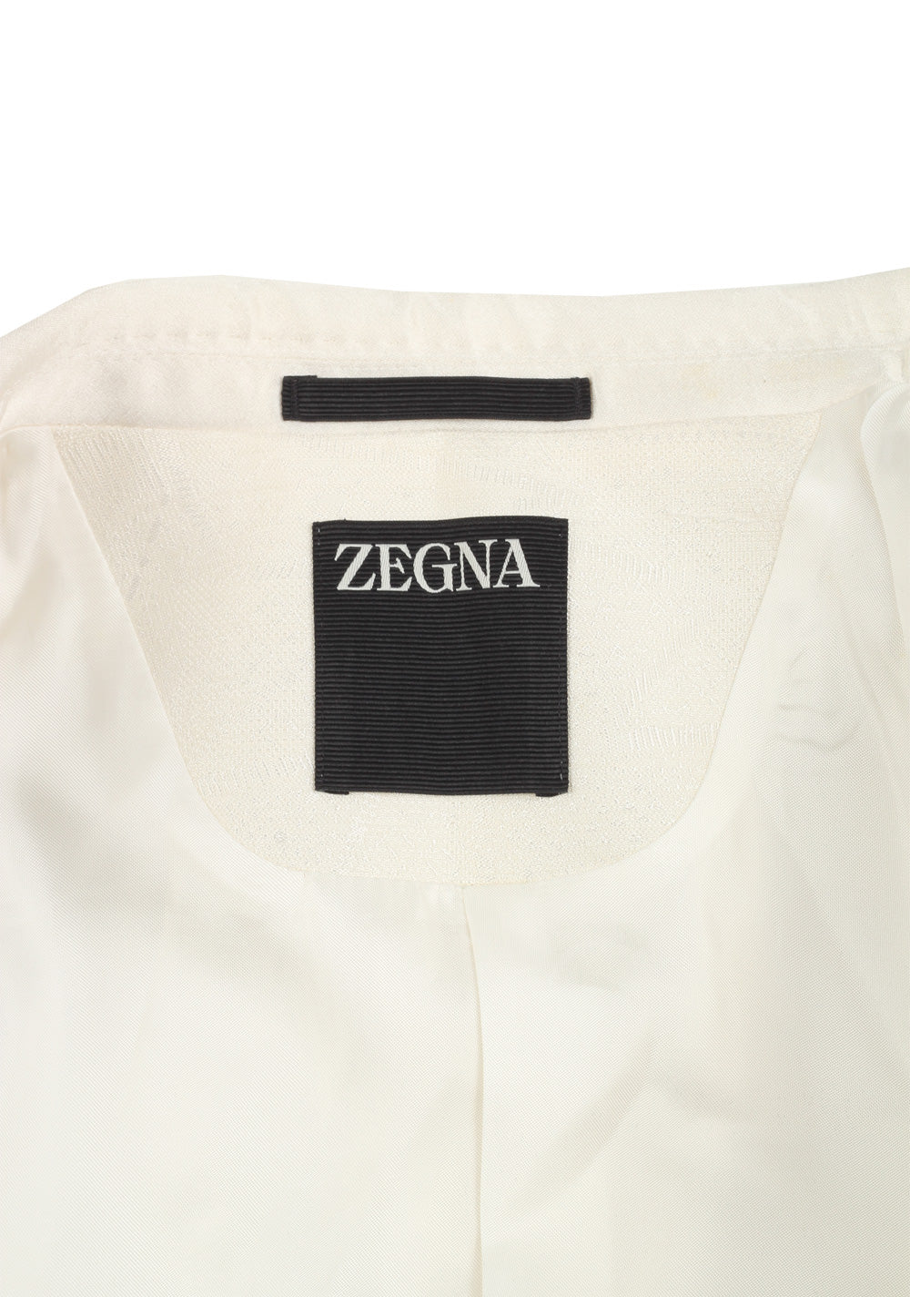 ZEGNA Sartorial Off White Tuxedo Dinner Jacket Size 54 / 44R U.S.