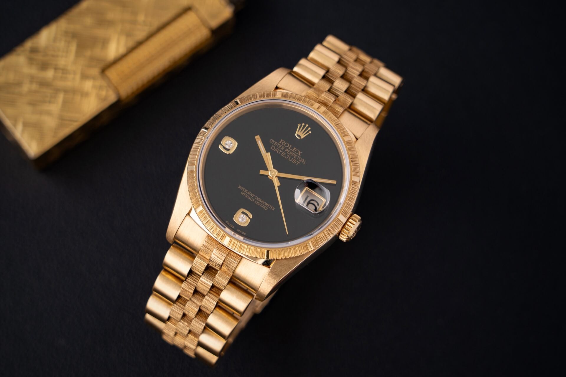 Rolex 16248 “Bark” Onyx Datejust